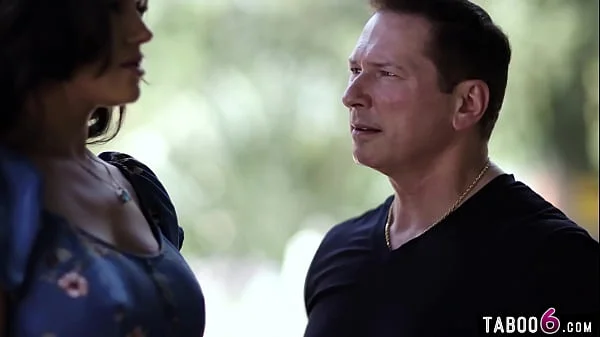 Problematic teen next door gets double penetrated by MILF neighbor Penny Barber and her husband