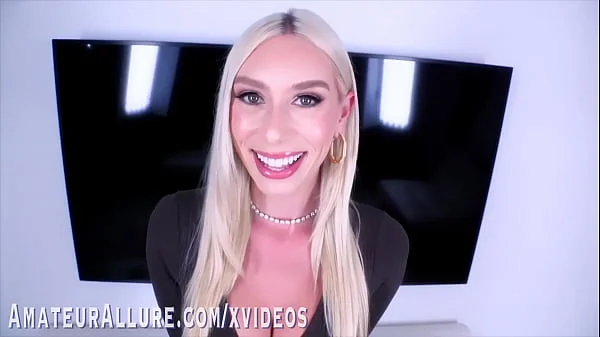 Stunning Blonde Kay Lovely Wants to Try Everything Once?