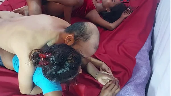 Two friend live together fucks At home Foursome    .... Hanif and Popy khatun and Mst sumona and Manik Mia