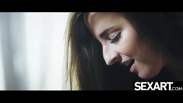 Watch her restrain her lover and use him as her personal sex toy