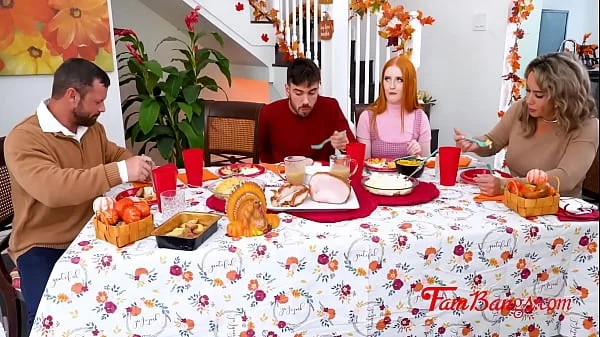 Thanks Giving Family Orgy- Arietta Adams, Cherry Fae