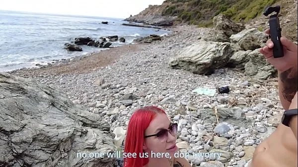 Pickup on the Beach ended with an orgy in a Public place!