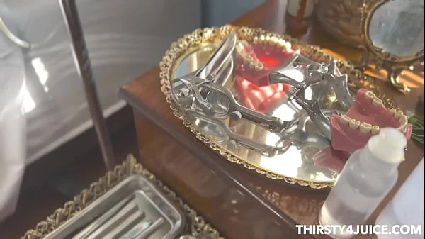 Nurse Freshie Juice uses Big Toys and Fists on Patient (full scene on Red)