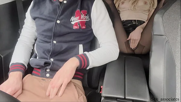 Lost British chav is picked up and fucked in the car in public