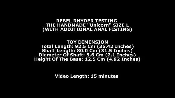 Rebel Rhyder Testing The Handmade Unicorn L (With Additional Anal Fisting) TWT308