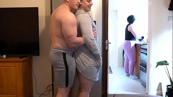 Caught! Stepmom Catches Stepsiblings Fucking with Face Full of Cum!