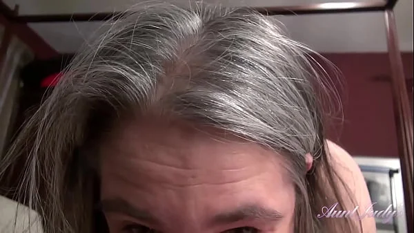 AuntJudys - Your 52yo Step-Auntie Grace - Good Morning Blowjob (POV)