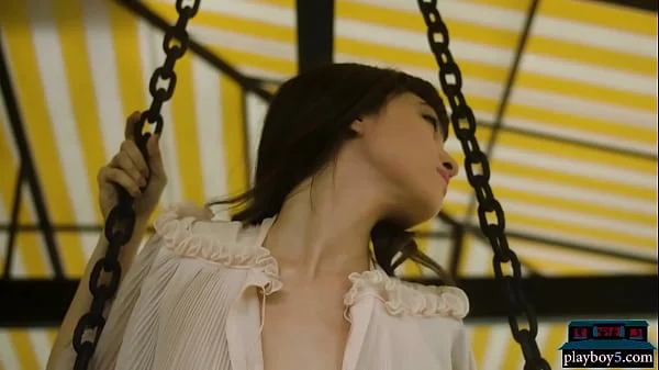 Gorgeous petite Playboy babe Ivy Rose shows off her amazing ass and body