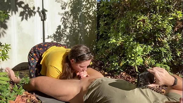 Hippie Chick Gets Fucked Outside