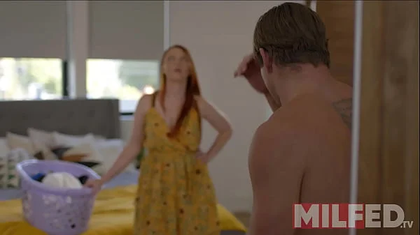 Hot Stepmom Wants to Touch her Boy - MILFED