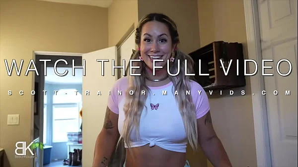 Step Auntie Melons and Misty get caught after their shower by Stepmom!