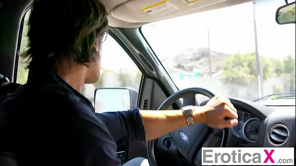 Hitchhiking Beauty Makes Love To Stranger - Karlie Brooks -  EroticaX