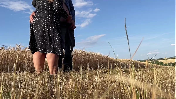 Madly wanting to fuck my horny neighbor MILF in the ass but getting a handjob from her instead