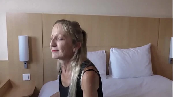 XXX , Katia 53 years old, divorced, has her first porn casting!