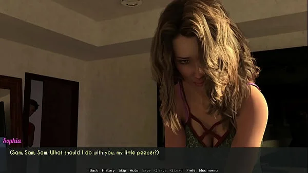 A Wife And StepMother (AWAM) #6 - Teasing and Shower Fucking - Porn games, Adult games, 3d game