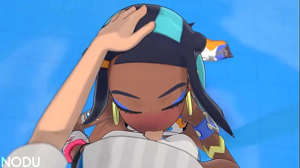Nessa from pokemon gets fucked