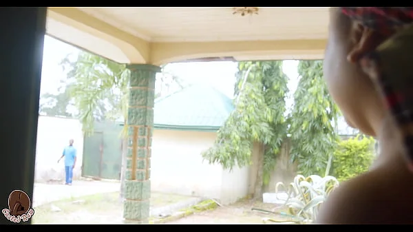 horny naija woman had to fuck her gateman