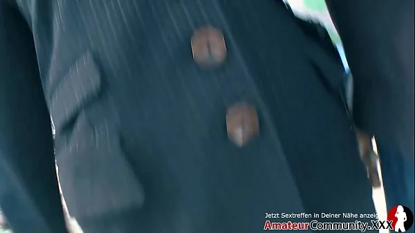 German MILF picked up and FUCKED by stranger