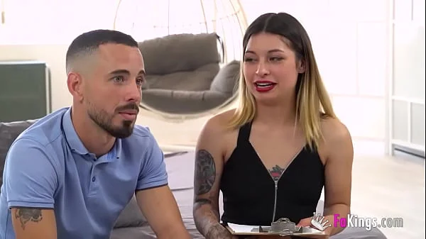 Petite Chilean babe Aska makes the casting to an amateur dude. Are you fit to fuck this girl?