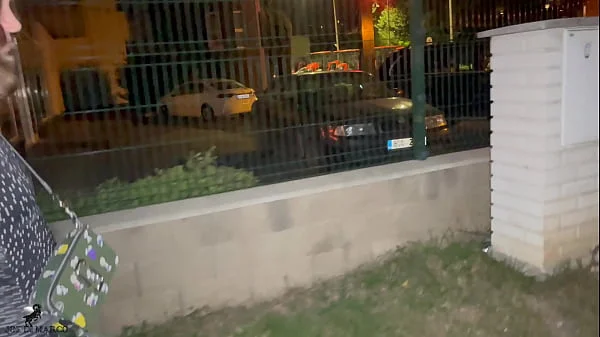 She was alone on the street and I kept her company...