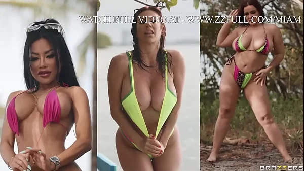 Milfs Take Miami - Part 2.Natasha Nice, Alexis Fawx, CJ Miles / Brazzers  / stream full from www.zzfull.com/miam