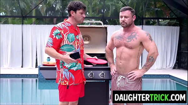 BBQin' and stepdaughter swappin'