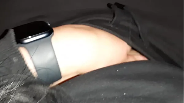 A stranger and a fellow traveler and I cum in a train compartment -