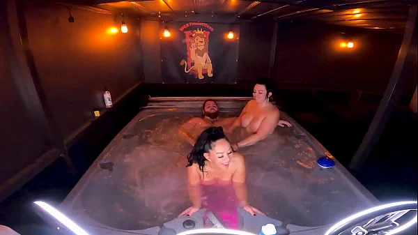 Hot Tub Threesome With Queen Rogue and Mandi May WCA Productions