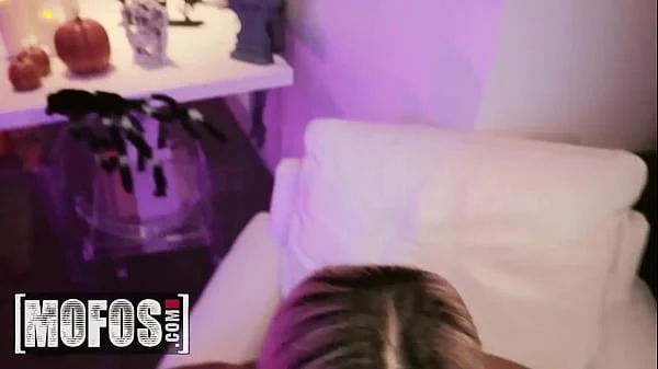 Johnny Love Needs To Fuck Abella Danger Before Visitors Come In Their House For The Halloween Party - MOFOS