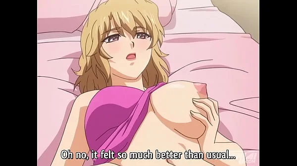 step Brother gets a boner when step Sister sits on him - Hentai [Subtitled]
