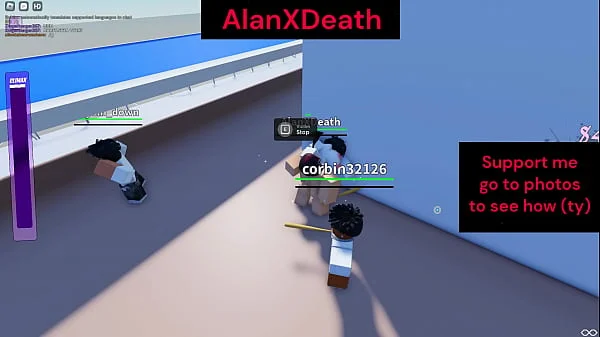 This fighting game seems a bit sus... (roblox)