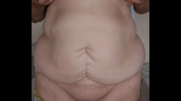 Me and my 60 year's old BBW Granny wife kissing and making out.