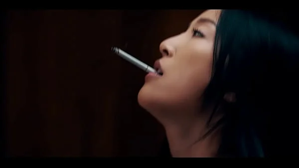Alien Parasites - Hot asian babe smokes and rides big white cock