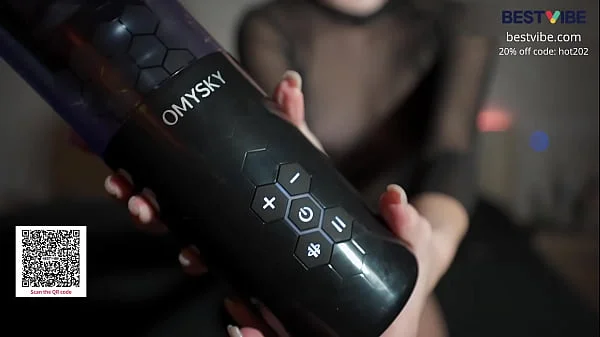 A bright evening orgasm with the help of Bestvibe StormCup!