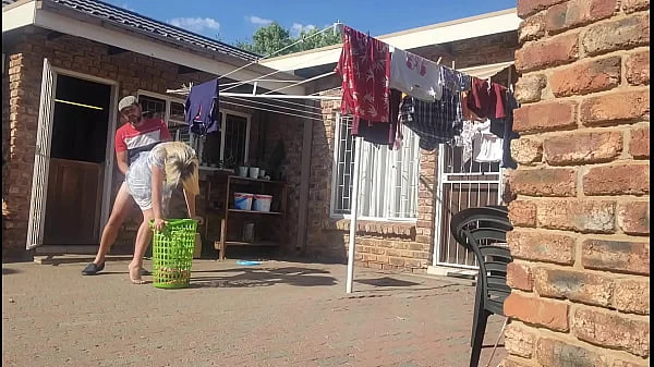 Cuckold Troubled man fucking my wife outdoors