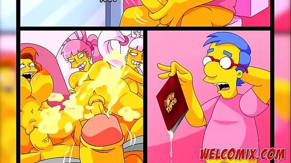 The best tits and butts in adult cartoons! Simptoons, Simpsons hentai!