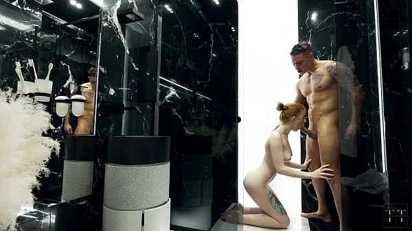 My stepsister likes to fuck in the shower