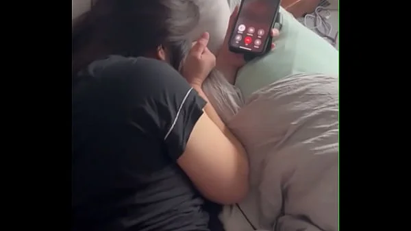 She was talking to her friend on the phone and I wanted pussy ️ she try’s her best to be quiet