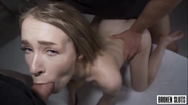 THE HARDEST SHOOT OF HER LIFE - Nata Gold ROUGH POWERFUCK