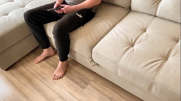 Friend’s Mom Noticed That I Was Spying on Her and Fucked Me – Russian Amateur with Conversations