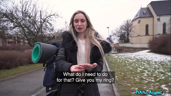 Captivating Blonde Micky Muffin Bends Over & Rides Martin's Cock To Earn Some Cash - FAKEHUB