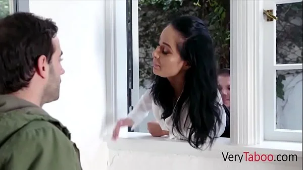 When Stepmom Gets Stuck, Both The Boys Fuck -Crystal Rush