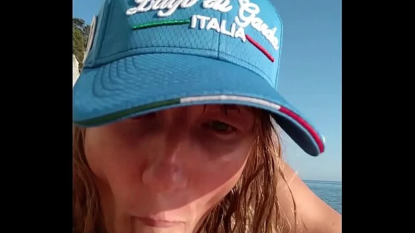 Kinky Selfie - Real amateur kinky nudist couple on the beach. Pissing. Facesitting. Squirt. Blowjob