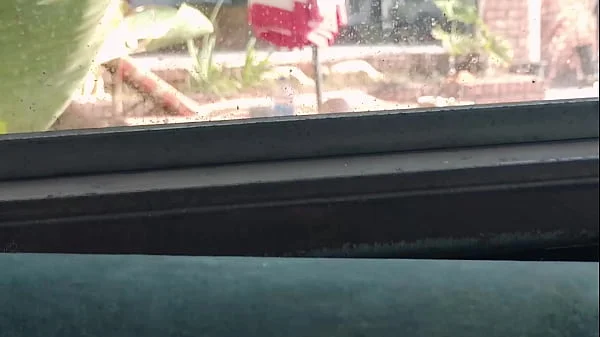 Kristi Love watched while naked poolside