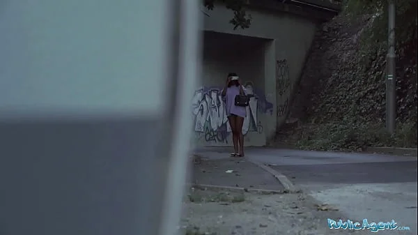 Public Agent She takes the bait and spreads her legs for a big fat cock to fuck her hard and fast