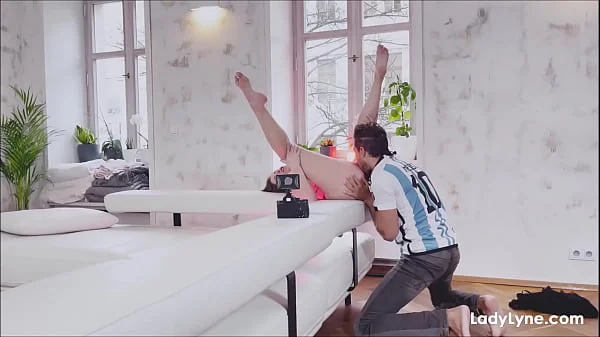 Curvy Lady Lyne Fucking the Photographer