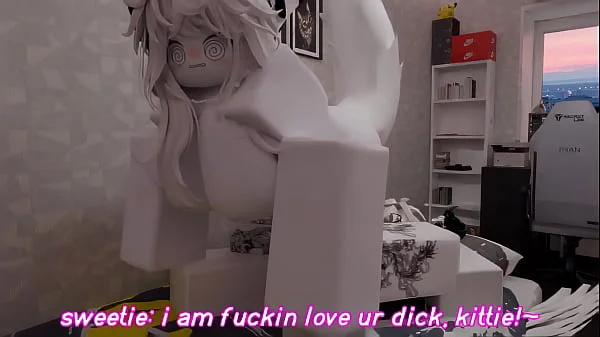 My half-sister in roblox gave me the gift of her body and good sex (animation)