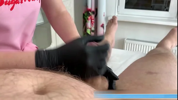 True pro SugarNadya shows off her lingama massage skills