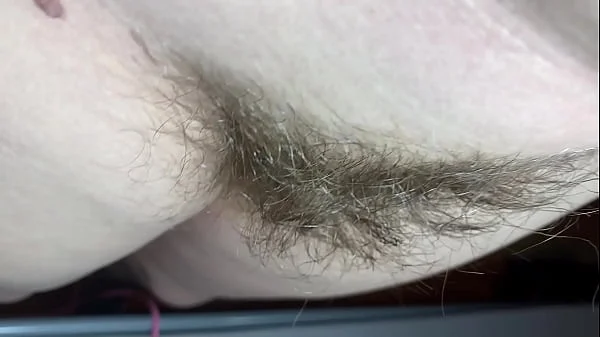 10 minutes of hairy pussy admiration big bush closeup
