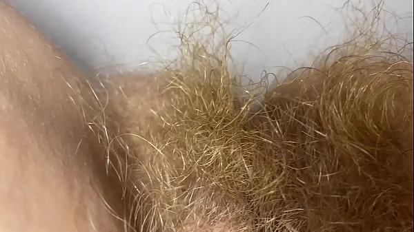 10 minutes of hairy pussy admiration big bush closeup